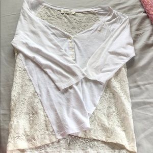 Gilly Hicks 3/4 Sleeved Top